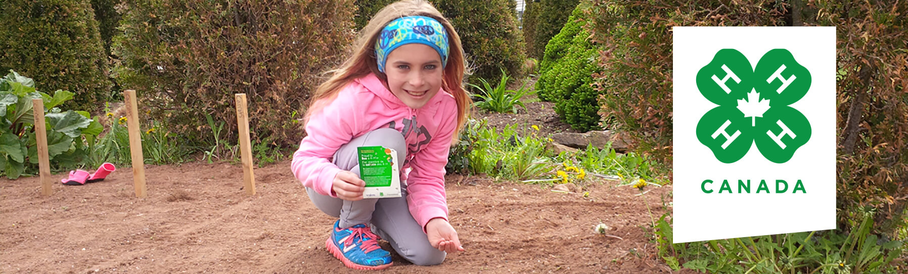 Image of girl holding campaign flyer